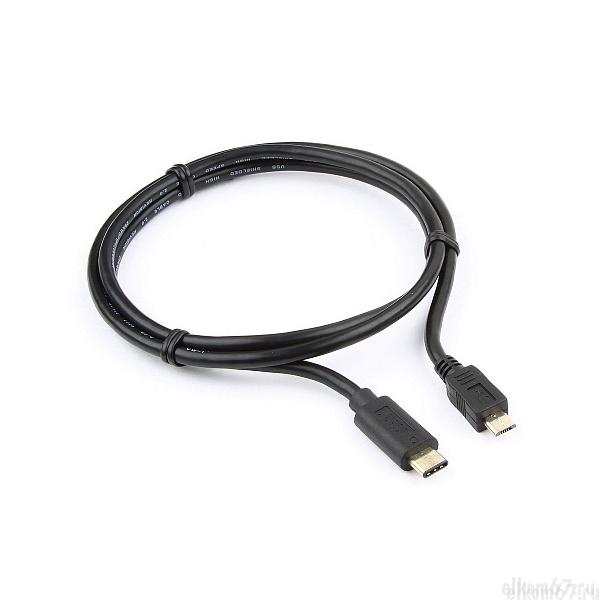  Cablexpert CCP-USB2-mBMCM-1M  USB2.0 microBM/USB3.1TypeC, 1